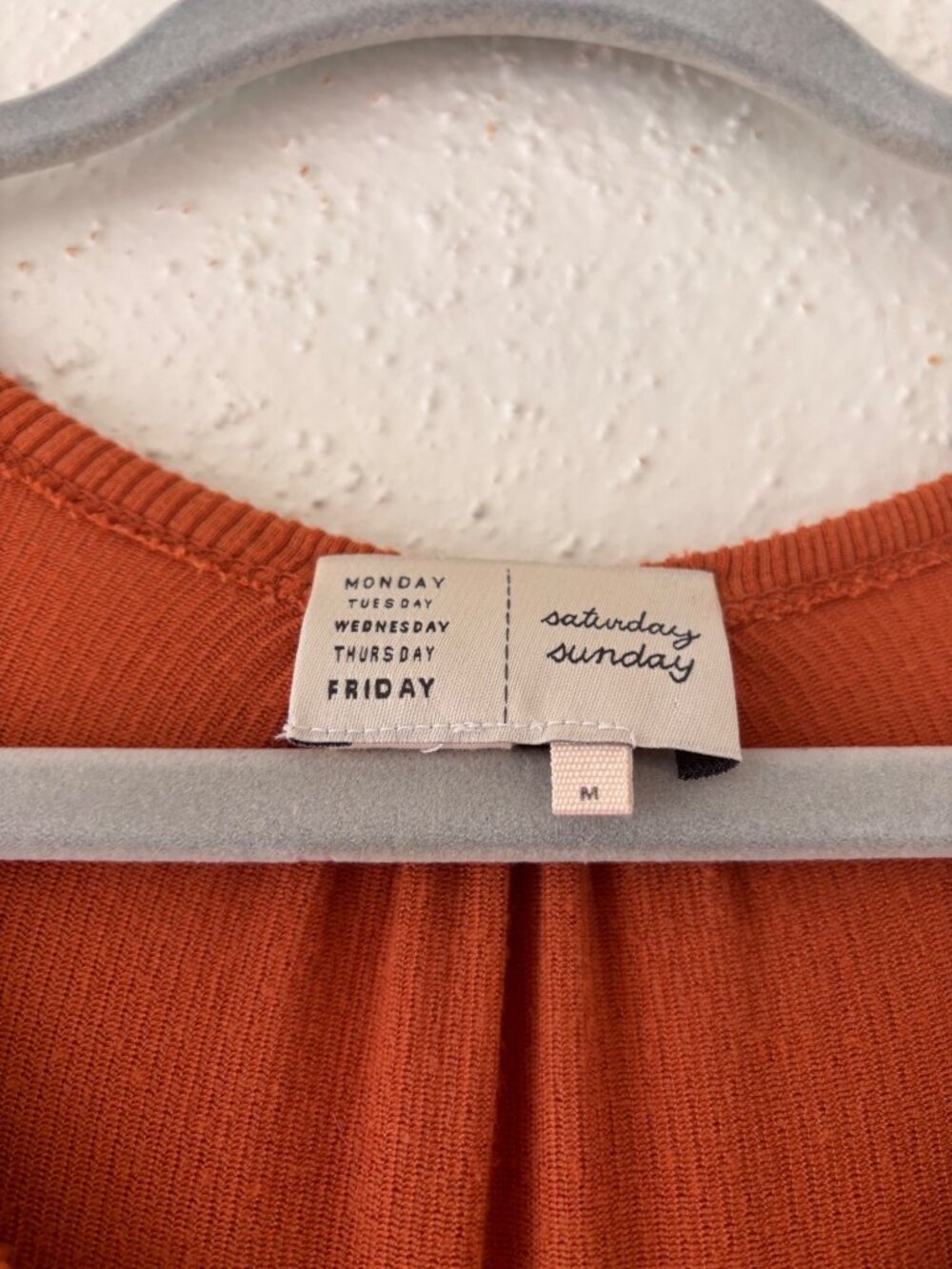 Anthropologie Marina Tiered Wide-Leg  Jumpsuit In Rust Orange Sleeveless Pockets - Picture 6 of 12